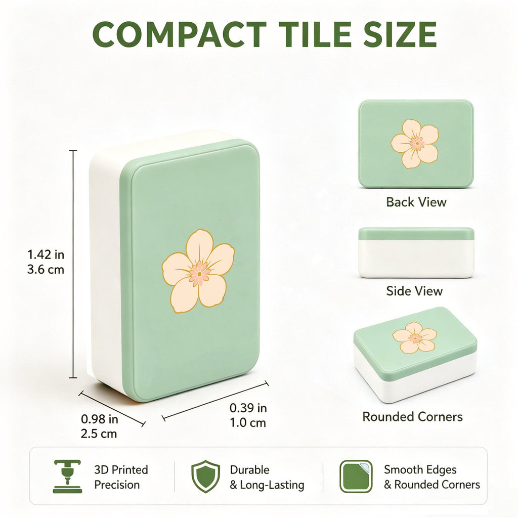 Verdant Flora Mahj Set