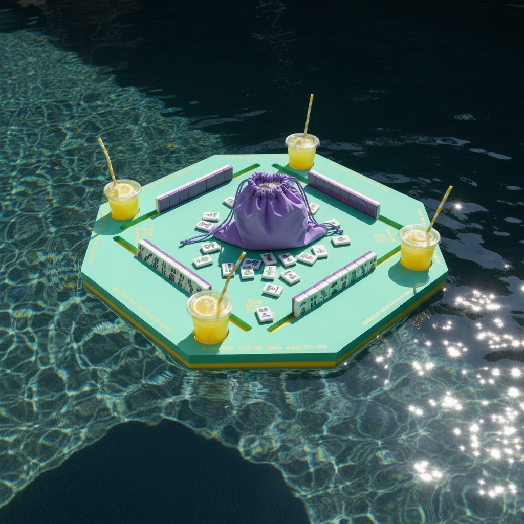 Mint Mahjong Float 1:1